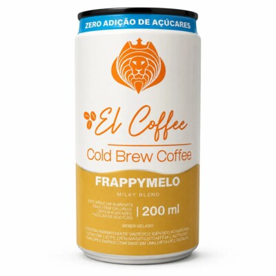 Cafe Gelado El Coffee 200ml Frappymelo Zero