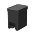 Lixeira C/pedal Ou 6l Preto