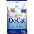 Areia P/gatos Docat 4kg Ext.fino Granul